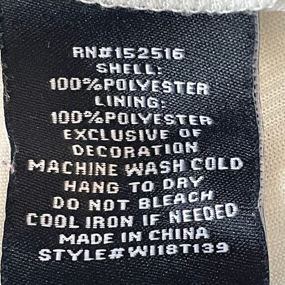 Ryan Wythe White Flowy Top Diamond Texture Smocked Sleeves Sz 3X Boho Cottage - Picture 6 of 7